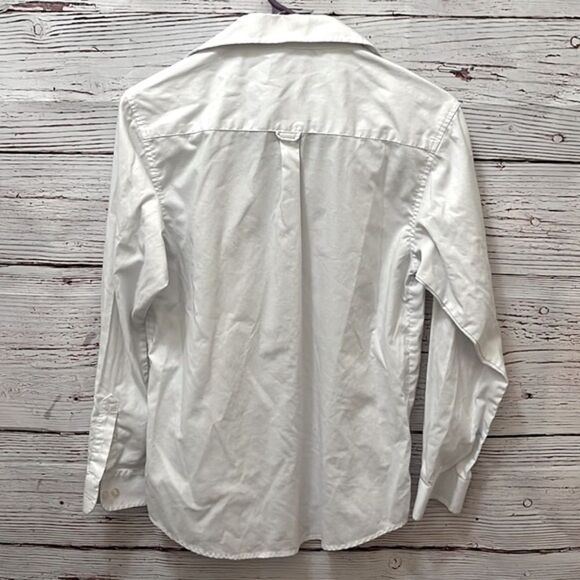 Chaps White Button Down Dress Shirt - Picture 2 of 4